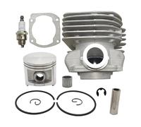 ERIHJOX Kit de Piston de Cylindre de 50 mm for tronçonneuse 362 365 371 372 362XP 372XP, pièces de Moteur 503939372