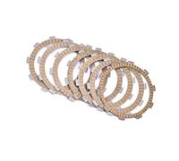 ERIHJOX Kit de plaque d'embrayage à friction for moto, compatible avec CB250 CB250N CB350 CB350F CB400F CB400N CB400 400 CB450 CB450N CB450S