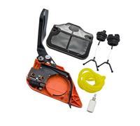 ERIHJOX Kit de poignée de Frein de chaîne, Couvercle latéral d'embrayage et pignon Compatible avec Les tronçonneuses 142, 141, 137 et 136 (références 530054802 et 544097901).