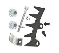 ERIHJOX Kit de Pointe de Pare-Chocs Felling Dog 5T Compatible avec la tronçonneuse 120 Mark II - Pièce de Rechange for écrou de réglage de Barre