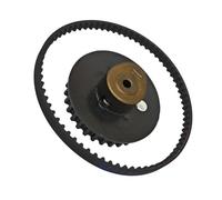 ERIHJOX Kit de poulie d'arbre à cames et Courroie de Distribution 14320-Z0H-010 Compatible avec Les pièces de la Mini débroussailleuse 4 Temps GX25