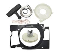 ERIHJOX Kit de poulie de démarreur à Rappel, Ressort, poignée, Corde, Volant d'inertie, conducteur d'air, adapté à la tronçonneuse 61 268 272 XP