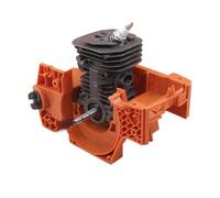 ERIHJOX Kit de Reconstruction de Vilebrequin de Carter de Vilebrequin de 38 mm for tronçonneuse 137 142 137E 142E, Assemblage plaqué