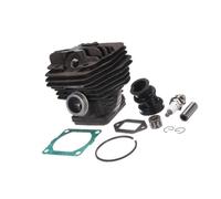 ERIHJOX Kit de réfection Moteur for tronçonneuse 54 mm et 56 mm : Cylindre Gros alésage plaqué, Joint d'axe de Piston et Joints Inclus. Compatible avec Les modèles MS640, MS660 et 066.(54mm)