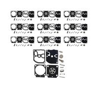 ERIHJOX Kit de réparation de carburateur 10 pièces for tronçonneuse MS261 MS271 MS291 MS261C MS271C MS291C MS 261 271 291