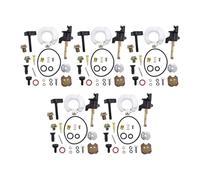 ERIHJOX Kit de réparation de carburateur 5 pièces for Moteurs/générateurs GX120 GX160 GX200 GX 120 160 200 168 F 5,5 CV 6,5 CV