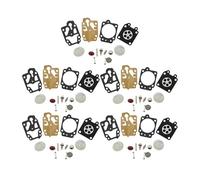 ERIHJOX Kit de réparation de carburateur 5 pièces for Tondeuse à Gazon CG260 CG330 CG430 CG520 GX35 40-5 44-5 43CC 52CC