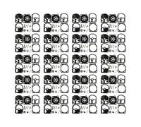 ERIHJOX Kit de réparation de diaphragme de Joint de carburateur 20 pièces for C1S-K1D RB-7 CS-280E CS-280EP