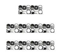 ERIHJOX Kit de réparation de diaphragme de Joint de carburateur for C1S-K1D RB-7 CS-280E CS-280EP 10 pièces