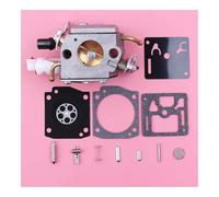 ERIHJOX Kit de réparation et de Reconstruction de carburateur à 2 Lignes, pièce de Rechange for tronçonneuse 340, 345, 346XP, 350, 353