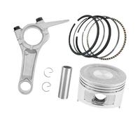 ERIHJOX Kit de réparation for Ensemble Cylindre Moteur de Tondeuse à Gazon Comprenant Piston, bielle, Joint, Ressort, Tige de poussée et culbuteur.(Power Assembly)