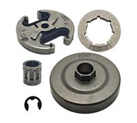 ERIHJOX Kit de roulement à Aiguilles for pignon de Tambour d'embrayage .325"-7T, Compatible avec Les tronçonneuses 340, 345, 346XP, 350, 351, 353, 365, 445 et 450E (537110503)