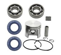 ERIHJOX Kit de roulements de Vilebrequin et de Joint d'huile de Piston de 42,5 mm, adapté aux pièces de Rechange for tronçonneuses 025 MS250 MS 250