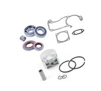 ERIHJOX Kit de Segments de Piston, Joints et roulements MS240 de 42 mm, Compatible avec Les Moteurs de tronçonneuses 024 AV S SW 024WB 024SWVH. Remplace la pièce n° 11210302005.(1 x Full Set)