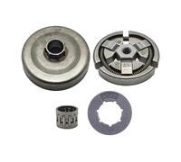ERIHJOX Kit de Tambour d'embrayage .325 8 pignons for tronçonneuse 55 51 50, pièce de Rechange