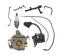 ERIHJOX Kit de Tige de Starter d'accélérateur d'arbre de commutateur de Bobine d'allumage de carburateur adapté for MS180 MS170 018 017 MS 180 170 pièce de Rechange de tronçonneuse