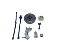 ERIHJOX Kit de Tuyau de Filtre à Huile et de vis sans Fin for tronçonneuse 45cc, 52cc, 58cc, 4500, 5200, 5800