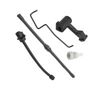 ERIHJOX Kit de Tuyau d'essence, de Conduite d'huile et de Tige d'accélérateur for tronçonneuses 4500, 5200, 5800 (45cc, 52cc, 58cc) - Pièces de Rechange
