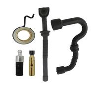 ERIHJOX Kit de Tuyau, Filtre à Huile et engrenage à vis sans Fin for tronçonneuse MS180 MS170 018 017 MS 180 170