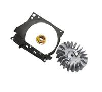 ERIHJOX Kit de vis et écrou de Conduit d' du Volant Moteur Compatible avec Les tronçonneuses 362, 365, 371 et 372 (référence 537051605). Pièces de Rechange for Volant Moteur.