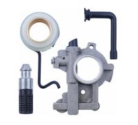 ERIHJOX Kit d'engrenage à vis sans Fin for huileur d'huile, Compatible avec Les tronçonneuses MS660 066 MS650 065 MS660 650, 1122 640 3205, pièces de Rechange