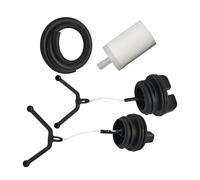 ERIHJOX Kit d'entretien Comprenant Bouchon, Tuyau et Filtre à Carburant for tronçonneuses 50, 51, 55, 136, 137, 141, 142, 254, 257 et 262. Pièce de Rechange.