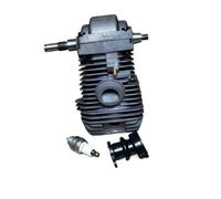 ERIHJOX Kit Moteur assemblé MS250, Cylindre, Vilebrequin, Bougie d'allumage, collecteur, adapté aux Accessoires de tronçonneuse 025 MS250 MS230