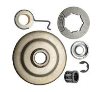 ERIHJOX Kit pignon de Tambour d'embrayage 0,325" Compatible avec Les tronçonneuses MS290 029, MS390 039 et MS310. Comprend Une vis sans Fin, Une rondelle et Un roulement à Aiguilles.