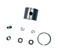 ERIHJOX Kit Piston 251TS 35 mm P021-050120 Compatible avec Les tronçonneuses 251TSC et CS-2511TES 25 cm³ : Ensemble Cylindre, Segment, axe, roulement et Clips.(Quality Piston Kit)