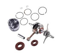 ERIHJOX Kit Piston 35 mm for Vilebrequin, Joint d'huile de Vilebrequin, Compatible avec GX25 UMK425 GX25N GX25NT GX25T HHT25S 13310-Z3E-000 91211-Z0H-003