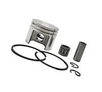 ERIHJOX Kit Piston 38 mm avec Segments, axe de 10 mm, circlip et roulement à Aiguilles, Compatible avec la tronçonneuse MS180 018 (pièce détachée MS 180, référence 1130 030 2004).
