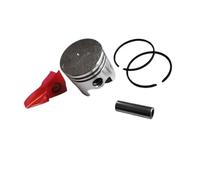 ERIHJOX Kit Piston et Segments de Piston 33 mm 34 mm TL26 TB26 26 cm³ for débroussailleuse, Compatible avec Les Moteurs 767 1E34F TU26 et Les pulvérisateurs. Cylindre for Herbe.(33MM)