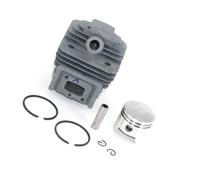 ERIHJOX Kit Piston, Segments, Axes et Clips for Cylindre 44 mm 52 cm³ (références 1E44F-5, 44F-5, 44-5, BG520, CG520) - Pièces de Rechange for la réfection.
