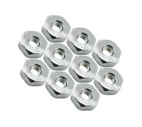 ERIHJOX Lot de 10 écrous M8 for tronçonneuses, compatibles avec Les modèles MS170, MS180, MS211, MS231, MS251, MS271, MS291, MS362, MS382, MS461 et MS661 (Outils de Jardin).