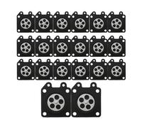 ERIHJOX Lot de 10 ou 20 diaphragmes de Dosage for carburateur de tronçonneuse, adaptés aux modèles 95-526 500 3800 4500 5200 5800, kit de Joints d'assemblage de Voiture(20PCS)