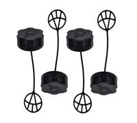 ERIHJOX Lot de 4 Capuchons for Moteur de motoculteur GX35, GX31, GX25, GX22, 17620-ZM3-063
