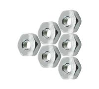 ERIHJOX Lot de 6 écrous et vis M8 compatibles avec Les tronçonneuses MS170, MS180, MS211, MS231, MS251, MS271, MS291, MS362, MS382, MS461 et MS661.
