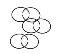 ERIHJOX Lot de 6 Pistons for tronçonneuses 61 365 261 262 162 165 265 625 630, pièces de Rechange 48 mm x 1,5 mm