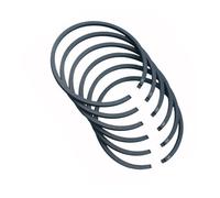 ERIHJOX Lot de 6 Segments de Piston 42,5 mm x 1,5 mm compatibles avec la Plupart des Moteurs 2 Temps, pièces de Rechange for cylindres et Pistons de débroussailleuses.