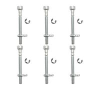 ERIHJOX Lot de 6 vis de réglage de Barre de chaîne for tronçonneuse 235 240 36 41 136 141 137 142 2200 2300 2500 2600 2750