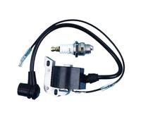 ERIHJOX Module de Bobine d'allumage et Ensemble de Bougies d'allumage for scies 262XP 55 154 254 257 K650 K700 K850 K950 K1200 K1250 587329501