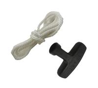 ERIHJOX Poignée de Traction for Tondeuse à Gazon, Cordon de démarrage, Cordon de démarrage, Moteur à Essence, Cordon de Serrage, Convient à la Plupart des tondeuses à Gazon à Essence GX160