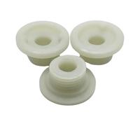 ERIHJOX Pompe à Huile 3 pièces for tronçonneuses 2500 3800 25CC 38CC G2500 2 Temps