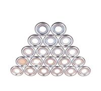 ERIHJOX Roulement à Aiguilles, pignon, rondelle et circlip d'embrayage compatibles avec Les tronçonneuses MS170, MS180, MS250, MS240, MS260, MS290, MS440, MS460 et MS660.(20pcs Washer)