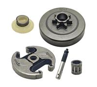 ERIHJOX Roulement de Tambour d'embrayage à 7 Dents, Pas de 0,325", adapté aux tronçonneuses à vis sans Fin à Huile 340, 345, 350, 445 et 450