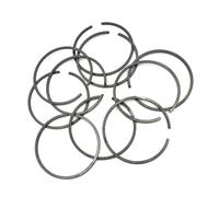 ERIHJOX Segment de Piston 39 mm x 1,5 mm Compatible avec Les modèles CS340, CS380 et CS2238, Ainsi qu'avec d'autres Kits Cylindre for tronçonneuses et débroussailleuses.(6 PCS)