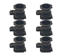 ERIHJOX Soufflet de collecteur 6 pièces for tronçonneuses 365 362 371 372 372XP (Type Rond)