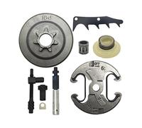 ERIHJOX Tambour d'embrayage .325 7T for tronçonneuse 445 450, kit d'engrenages à Huile de chaîne, pièces de Rechange 578097901 503905901