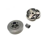 ERIHJOX Tambour d'embrayage à 3, 8 et 6 Dents avec roulement à Aiguilles, Compatible avec la tronçonneuse Chinoise G3800 (3800 cm³, 38 cm³). Pièces détachées.(1 Set)