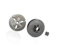 ERIHJOX Tambour d'embrayage à roulement à Aiguilles Universel for tronçonneuse 4500, 5200, 5800 (Type Chinois), Moteur 45cc, 52cc, 58cc.(1 Set)